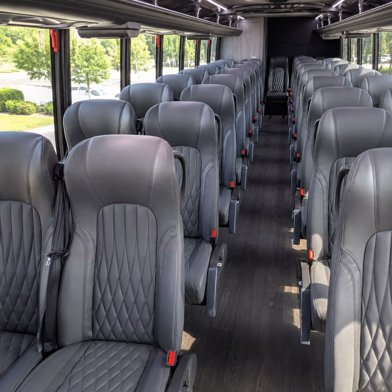 boca raton long distance transportation onboard seating